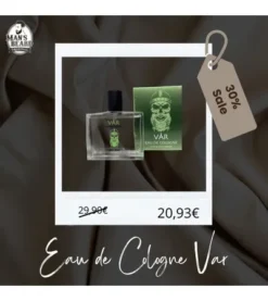 Eau De Cologne Var Parfumée Au Cèdre Et à La Bergamote Made In France