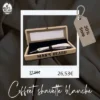 Coffret Shavette Blanche Zéro-déchet En Bois Certifié