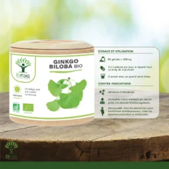 Complément Alimentaire Bio Ginkgo Biloba "mémoire" 60 Gélules -Boutique Ipheos 83d786df4d6daafa91a2f6e627f22dea 4 ginkgo biloba bio 60 gelules complement alimentaire memoire demence vertige amazon france 2