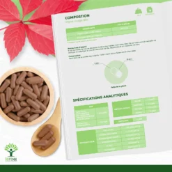 Vigne Rouge Bio - Complément Alimentaire - Vegan -Boutique Ipheos 8460fd784610b2b3862ec3df8a291c7b 8 vigne rouge bio bioptimal complement alimentaire peau saine jambes lourdes made in france certifie par ecocert 60 gelules