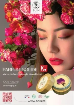 Parfum Solide "KO" *cosmos Organic, 12g, Bijin