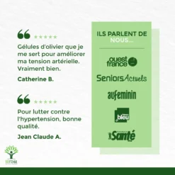 Complément Alimentaire Bio à L'olivier "hypertension" 60 Gélules -Boutique Ipheos 874a64d702b1ad50973e9e49dcdd5e4c 6 olivier bio 60 gelules complement alimentaire circulation sanguine hypertension bioptimal nutrition naturelle fabrique en france