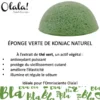 Lot De 5 éponges Konjac Et Support, Olala Cosmétics