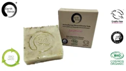 Savon Solide Certifié Bio - Jasmin Aux Fleurs De Camomille - 90g