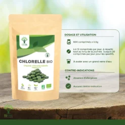 Chlorelle Bio Complément Alimentaire600 Comprimés -Boutique Ipheos 8fe00b146d1de678cbd4494514c48350 5 chlorella bio bioptimal 600cp complement alimentaire proteine vitamine b12 superaliment conditionne en france certifie ecocert conseil dutilisation 2