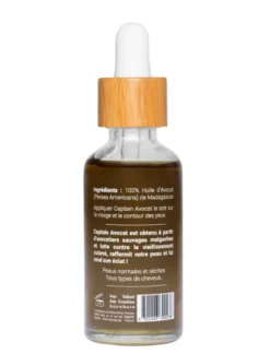 Huile D'avocat Pure Soin Nutritif Peau Et Cheveux 50 Ml