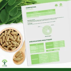 Moringa Bio "antioxydant" Complément Alimentaire Bio 200 Gélules -Boutique Ipheos 940d80a115a7f6c3e1d4efb650b792d2 a8 poudre de moringa bio bioptimal complement alimentaire oleifera fatigue vitamine a c e made in france certifie ecocert 200 gelules