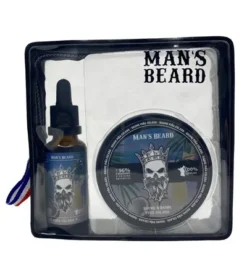 Coffret Cadeau Barbe Trousse Duo Huile Et Baume Pour Barbe Senteur Pina Colada