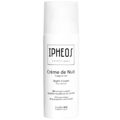 Crème Visage Nuit Bio "Ipheos" Fabriquée En France
