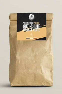 Shampoing Solide Homme Antichute à L’orange Verte Bio Et 100% Français