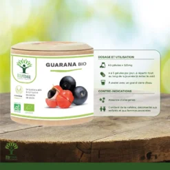 Complément Alimentaire Bio Guarana" Minceur" 60 Gélules -Boutique Ipheos 9c6ee66d704648428a1b283cbba345cd 4 guarana bio 60 gelules complement alimentaire minceur brule de graisse ventre coupe faim cafeine energie amazon france 2