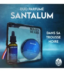 Trousse Duo Huile Et Baume Pour Barbe Senteur Santal