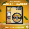 Trousse Duo Huile Et Baume Pour Barbe Senteur Vanille Et Mangue
