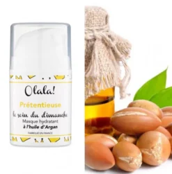 Masque Visage Bio Hydratantà L’huile D’argan "Prétentieuse" -Boutique Ipheos 9e942206467366bfa9a546888a1feb89 masque 2