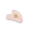 Gua Sha Pour Visage Détendu Et Illuminé 100% En Quartz Rose