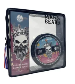 Trousse Duo Huile Et Baume Pour Barbe Senteur Canne à Sucre