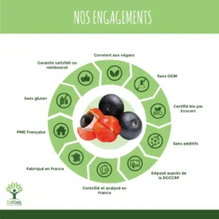 Guarana Minceur, Brule Graisse Bio Complément Alimentaire200 Gélules