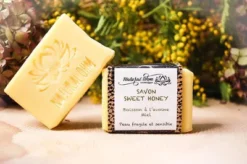 Savon Bio Au Miel Et Avoine Peau Mixte Fait En France