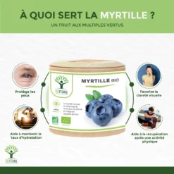 Complément Alimentaire Bio à La Myrtille "clarté Visuelle" 200 Gélules -Boutique Ipheos b4e16c89a9ecb9b0a22e71b5994290ce 2 myrtille bio bioptimal complement alimentaire clarte visuelle vision yeux fabrique en france certifie par ecocert 60 gelules