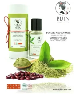 Poudre Nettoyante Et Masque Visage Matcha 20g, Bio-ecocert, Bijin -Boutique Ipheos b57ce68027000db5f96c22082a3cdd37 3
