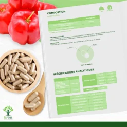 Complément Alimentaire Bio Cerola "anti Fatigue Immunité" 60 Gélules -Boutique Ipheos b7d29557c58c6e9de3fa596cff887632 a8 acerola bio 60 gelules complement alimentaire gelule energie vitamine c vegetop
