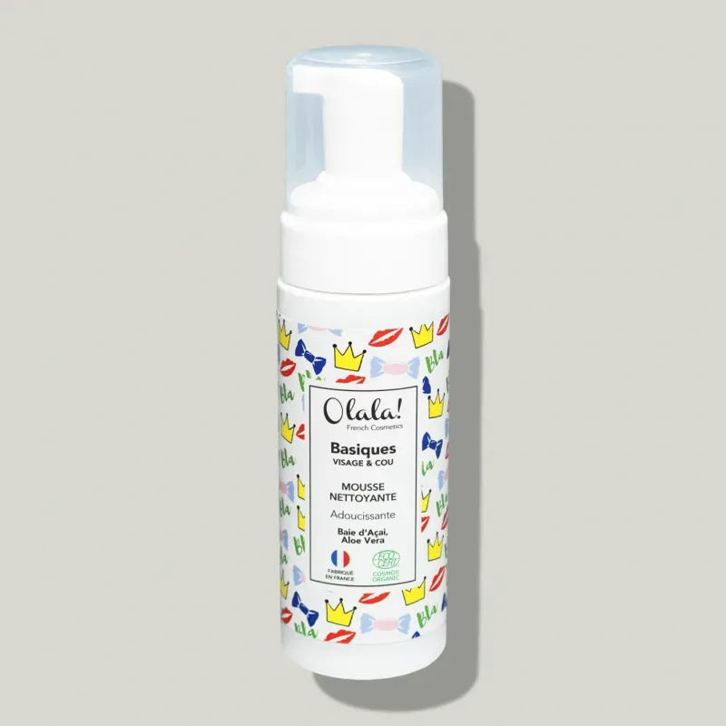 Mousse Nettoyante Visage, Pour Toute La Famille, Olala Cosmétics 1 Mousse Nettoyante Visage, Pour Toute La Famille, Olala Cosmétics