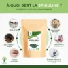 Spiruline Bio "énergie" Complément Alimentaire 1 200 Comprimés