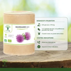 Complément Alimentaire Bio Barbane "peau Grasse Acné" 200 Gélules -Boutique Ipheos c653934810ac3554973aaae5966f9de1 4 bardane bio en gelule 200 gelules complement alimentaire peau grasse amazon france 2