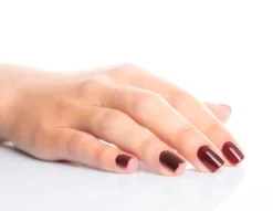 Vernis à Ongles Bio Cerise Noire " Mystérieuse " Anti-gaspi #1