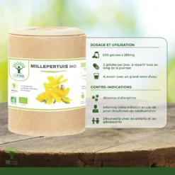 Millepertuis Bio "stress Anxiété" Complément Alimentaire200 Gélules -Boutique Ipheos c89e71ecf1050ce5ddfa068f14c292e2 4 millepertuis bioptimal complement alimentaire bio cure 1 mois fabrique en france certifie par ecocert 200 gelules 2