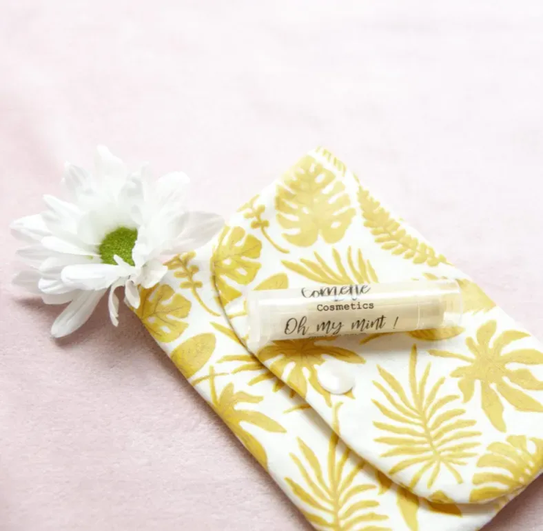 Pochette à Savon Bio Et Lavable Fait Main Et Fabriquée En France 2 Pochette à Savon Bio Et Lavable Fait Main Et Fabriquée En France – Image 2