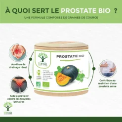Complément Alimentaire Courge Et Ortie Bio"prostate " 60 Gélules -Boutique Ipheos c9d0e2118ef99d33bc26dc1341ebc33f 2 bioptimal complement alimentaire prostate bio protection confort urinaire made in france certifie par ecocert 60 gelules