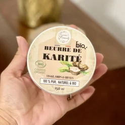 Pur Beurre De Karité Bio, Idéal Pour Les Cheveux Secs Et Abimés, Naturel Et Fabriqué En France