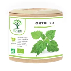 Complément Alimentaire Bio à L'ortie "articulation Et Peau" 60 Gélules -Boutique Ipheos e48460d84b90ab26e4c95d1511129205 1 ortie bio bioptimal complement alimentaire silicium organique articulation energie made in france certifie ecocert 60 gelules