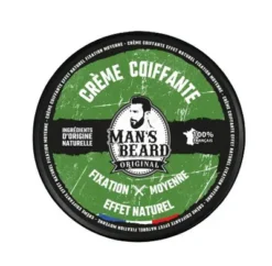 Crème Naturelle Coiffante Pour Homme Fixation Moyenne Made In France