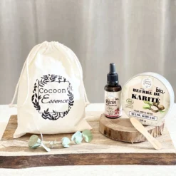 Coffret Cadeau Soin Bio Rituel Beauté Mains & Pieds Ricin Karité Bio , Vegan, Naturel Et Fabriqué En France