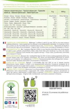 Complément Alimentaire Bio Au Psyllium Blond "coupe Faim" 500g -Boutique Ipheos e7ce6963c35907b6ca29c98c8bfd4f20 a7 psyllium poudre 99 pur bio 500g digestion transit fabrique en france