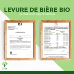 Levure De Bière Bio "peau Cheveux" Complément Alimentaire 60 Gélules -Boutique Ipheos e810290703e17404f68950a0a6918d44 9 levure de biere revivifiable bio bioptimal complement alimentaire digestion ongles cheveux barbe fabrique en france