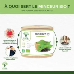 Complément Alimentaire Bio Thé Vert "Perte De Poids" 60 Gélules -Boutique Ipheos ea86d186f870cb5fca45c8c1f4e951ee 2 minceur bio bioptimal complement alimentaire the artichaut ascophyllum perte de poids brule graisse digestion 60 gelules france bienfaits