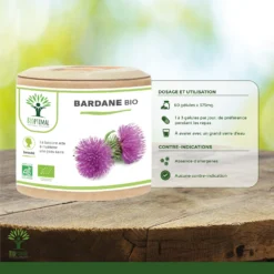 Complément Alimentaire Bio Barbane "peau Grasse Acné" 60 Gélules -Boutique Ipheos f02124538bfa78a093363966b225fd3d 4 bardane bio en gelule 60 gelules complement alimentaire peau grasse amazon france