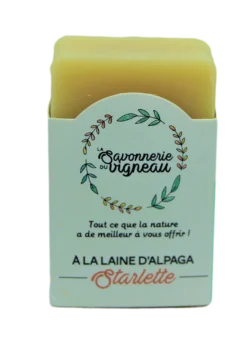 Savon à Froid Surgras Adoucissant "Sarlette" à La Laine D'Alpaga Bio