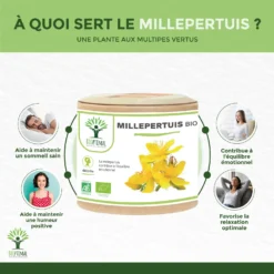 Complément Alimentaire Bio Millepertuis "stress Anxiété" 60 Gélules -Boutique Ipheos f25a9dfca192c173b08b82e87b9e32c1 2 millepertuis bioptimal complement alimentaire bio cure 1 mois fabrique en france certifie par ecocert 60 gelules