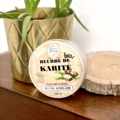 Pur Beurre De Karité Bio, Idéal Pour Les Cheveux Secs Et Abimés, Naturel Et Fabriqué En France -Boutique Ipheos f60264e05ee35654c56c1a5b0cb4e66e 5 beurre de karite bio copie