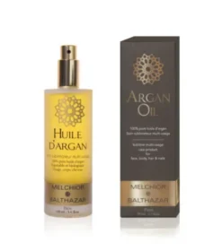 Huile D'argan Pure Bio Naturelle Sans Silicone Sans Paraben 50ml
