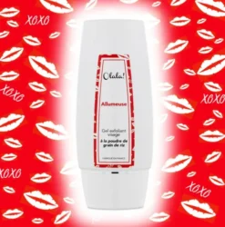 Gel Exfoliant Visage Bio à La Poudre De Grain De Riz "Allumeuse" -Boutique Ipheos fb303eeab4b31e4bdf8cc8938c5c342a gel 1